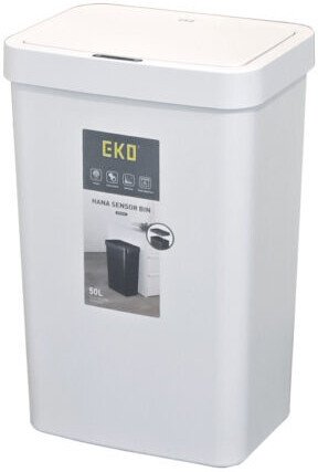 Мусорное ведро Eko EK6226-50L-WH 50 л (белый)
