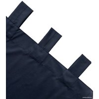 Штора Loon Грета на петлях 1.4x2.2 м (темно-синий)