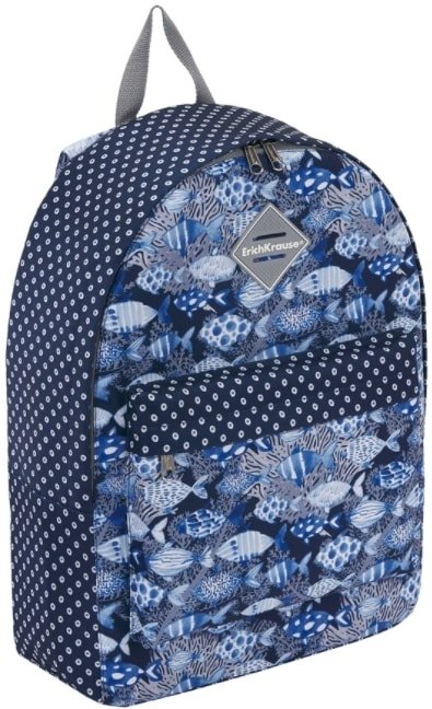 

Городской рюкзак Erich Krause EasyLine 17L Fish and Dots 48619