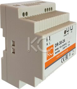 

Блок питания на DIN-рейку КС DR-30W-24V dr-30-24