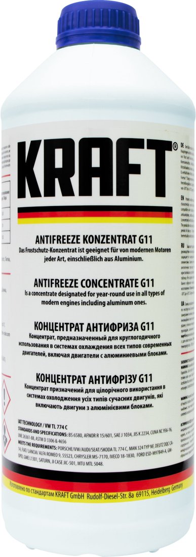 

Антифриз KRAFT KF101 1.5л