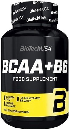 

Комплекс BioTech USA BCAA+B6 (100 капсул)