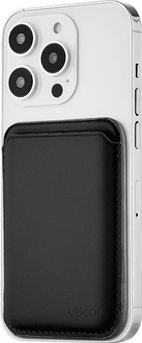 Чехол для телефона uBear Leather Shell для iPhone 12+ (черный)