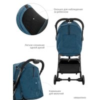 Коляска прогулочная «книга» Indigo Onyx (синий)