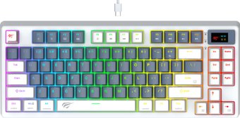 Havit Gamenote KB884L RGB (белый, Content Red)