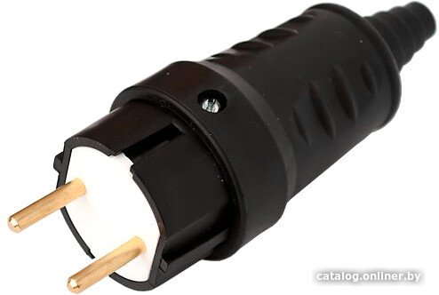 Вилка кабельная Bylectrica В6-387 (черный)