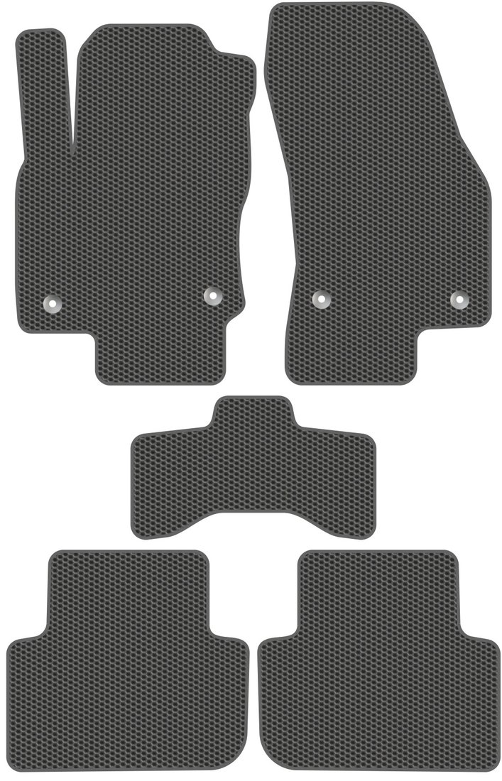 

Комплект ковриков для авто Alicosta Volkswagen Tiguan II (suv / AD1) 2021 - Н.В. (серый)