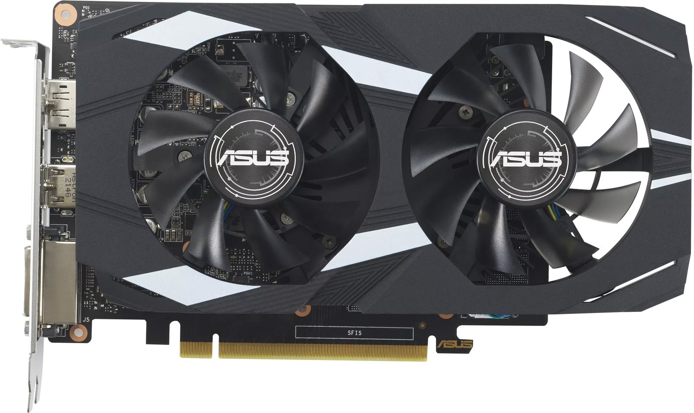 

Видеокарта ASUS Dual GeForce GTX 1650 4GB GDDR6 EVO DUAL-GTX1650-4GD6-P-EVO