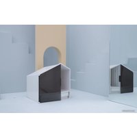 Туалет-домик Furrytail XL Semi-Closed Glow House Cat Litter Box with Scoop