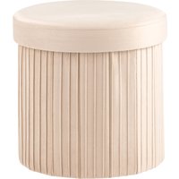 Пуфик Stool Group Store Round складной с ящиком HS15-F11 V6 (бежевый)