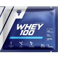 Протеин сывороточный (концентрат) Trec Nutrition Whey 100 (ваниль, 30 г)