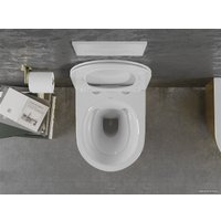 Унитаз подвесной Mexen Lena 30224006 (белый/золотой)