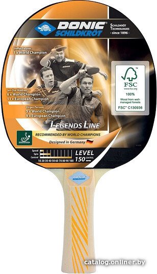 Ракетка для настольного тенниса Donic-Schildkrot Legends 150 705211