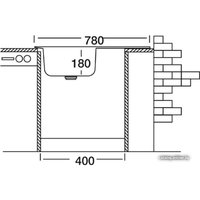 Кухонная мойка Kromevye EX 163 D