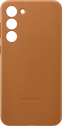 Leather Case S23+ (песочно-бежевый)