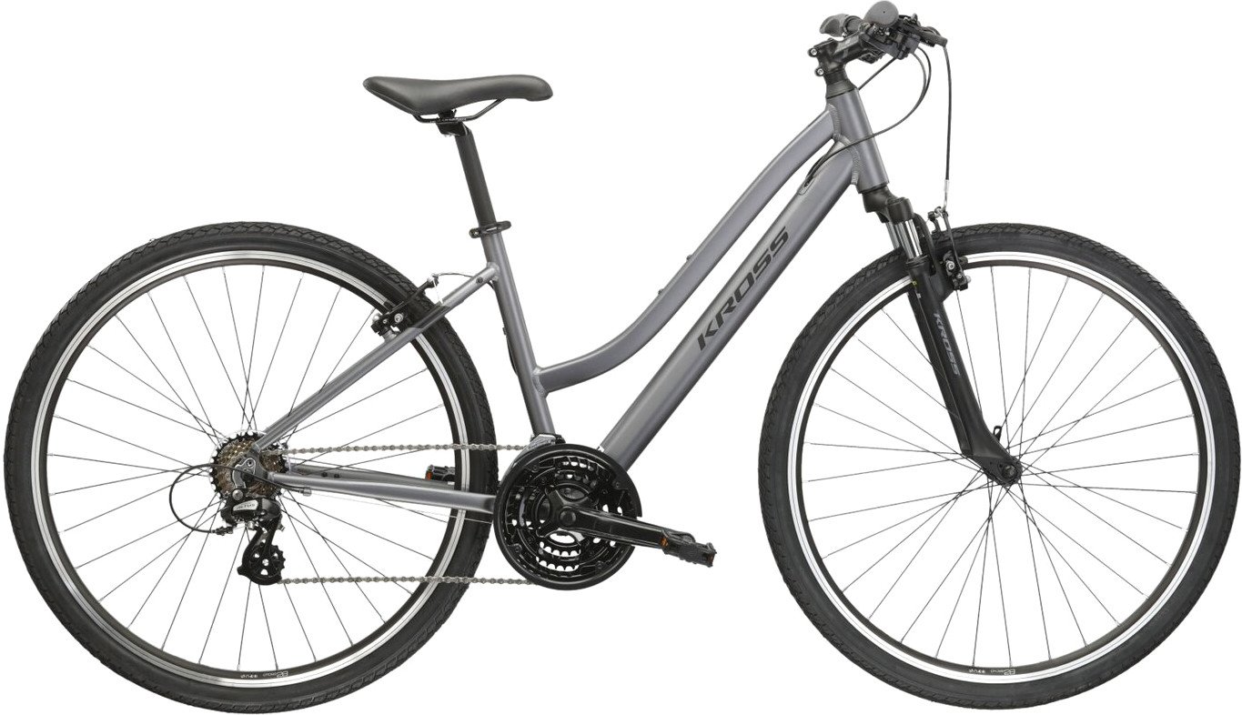

Велосипед Kross Evado 2.0 DS/15" 2024 (графит/черный матовый)