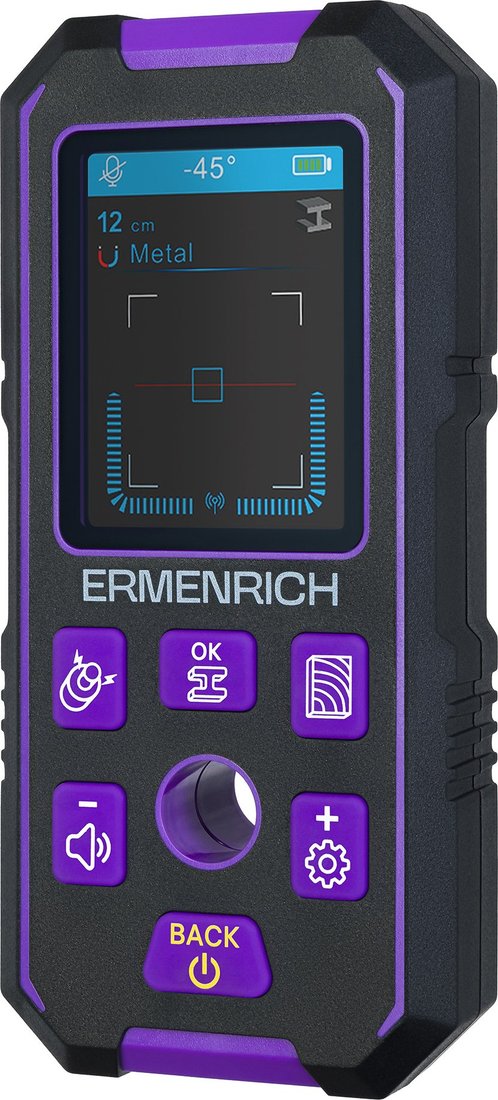 

Детектор скрытой проводки Ermenrich Ping SM70 83841