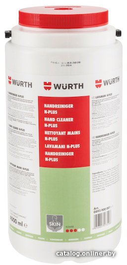 Wurth Моющая паста для рук 4л 0893900001