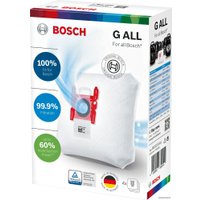Комплект одноразовых мешков Bosch BBZ41FGALL (тип "G ALL", 4 шт)