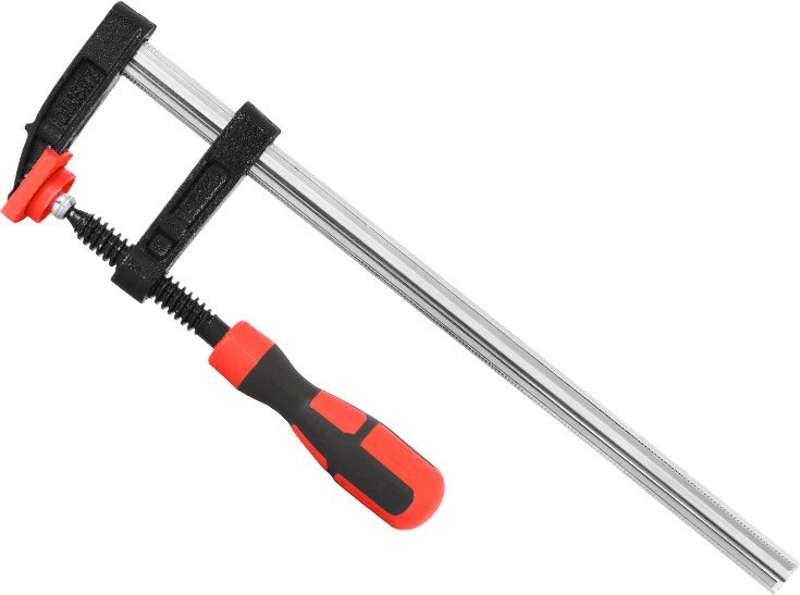 

Струбцина Deli F-образная усиленная RS EDL110525Z (50x250мм, черный/красный)