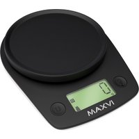 Кухонные весы Maxvi KS102P (черный)