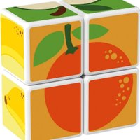 Развивающая игра Geomag Магнитные кубики фрукты GM131