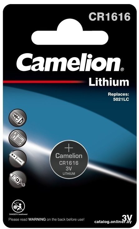 Батарейка Camelion CR1616 [CR1616-BP1]