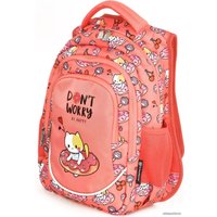 Школьный рюкзак Schoolformat Soft 3 Kitten Donut РЮКМ3-ПНК