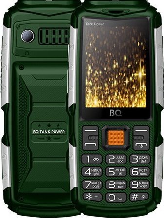 

Телефон BQ BQ-2430 Tank Power (зеленый)