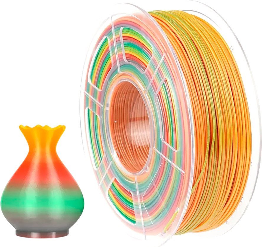 Филамент NV Print NV-3D-PETG-RAINBOW (1.75мм, 1кг, радужный)