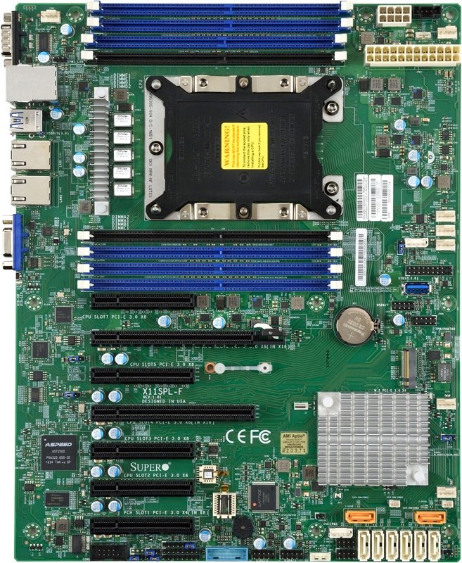 

Материнская плата Supermicro MBD-X11SPL-F-O