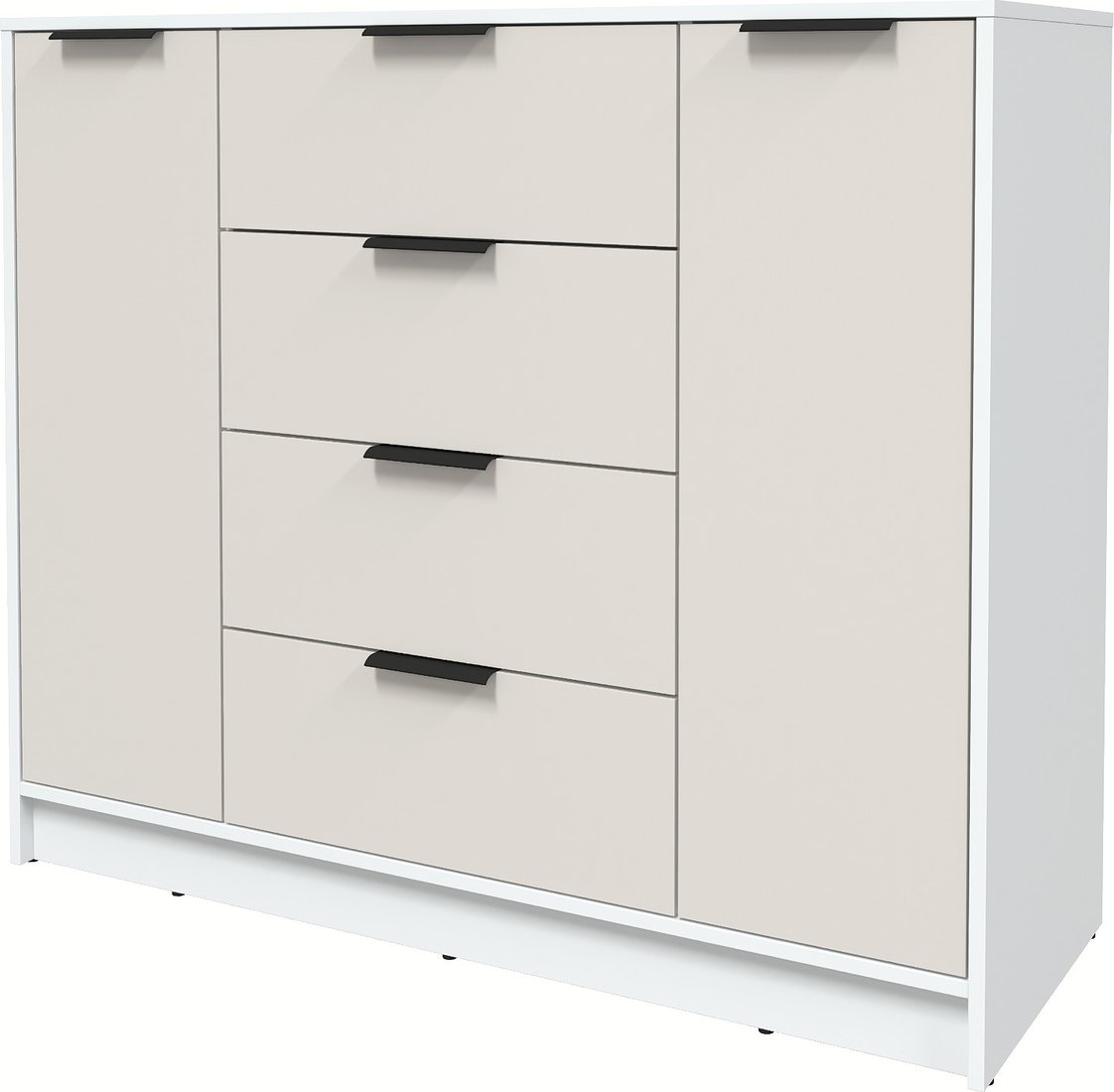 

Тумба Интерлиния Концепт КТ-Т120 Глосс (белый платинум/кашемир)