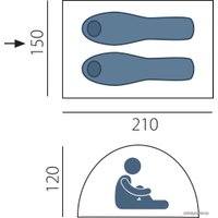 Треккинговая палатка BTrace Space