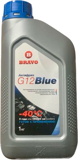 

Антифриз Bravo G12 1кг (синий)