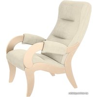 Интерьерное кресло Glider Аоста (Ultra Sand/дуб шампань)