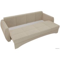 Диван Лига диванов Сатурн 28169 (микровельвет, бежевый)