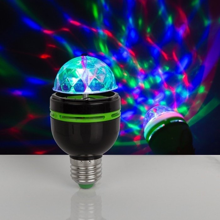 

Диско-шар/лампа Luazon Хрустальный шар 4445767