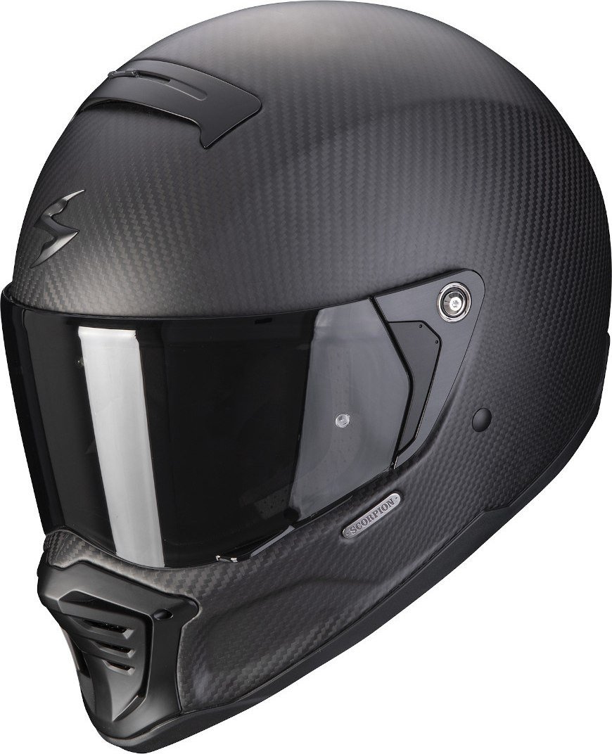 Мотошлем Scorpion Exo HX1 Carbon Se Solid (р. L, карбон/черный матовый)