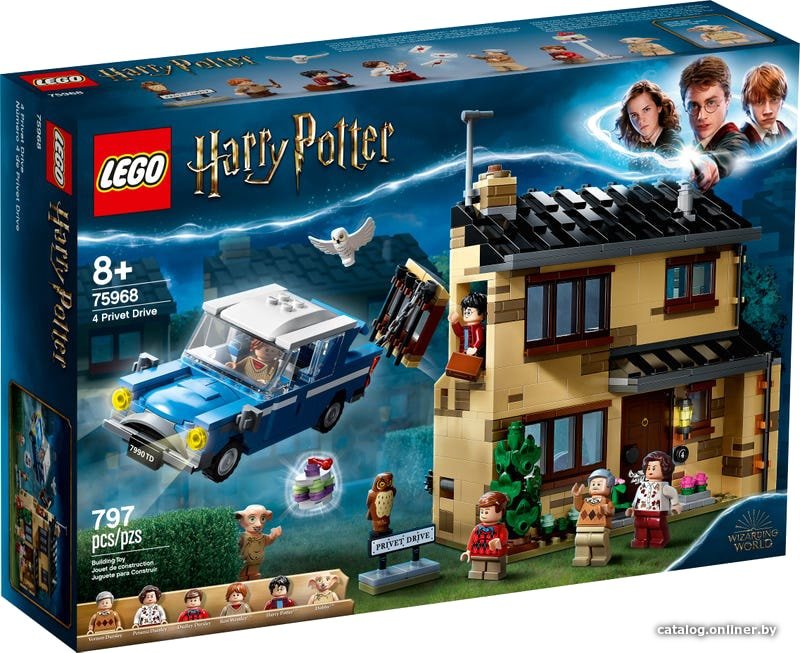 Конструктор LEGO Harry Potter 75968 Тисовая улица, дом 4