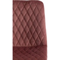 Стул TetChair Chilly X mod. 7096 (коралловый barkhat 15 /черный)