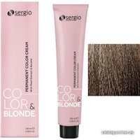 Крем-краска для волос Sergio Professional Color&Blonde 7 средне-русый