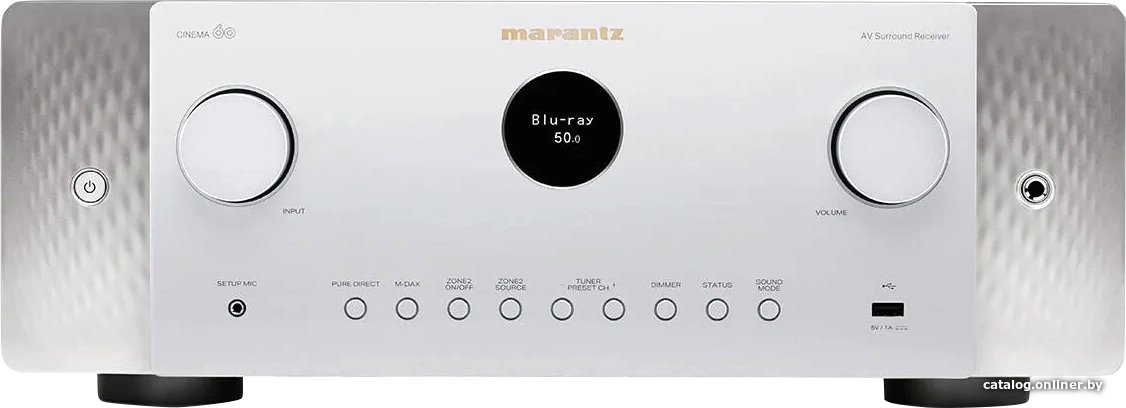 AV ресивер Marantz Cinema 60 (серебристый)