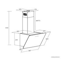 Кухонная вытяжка Schtoff Titan 60 (черный)