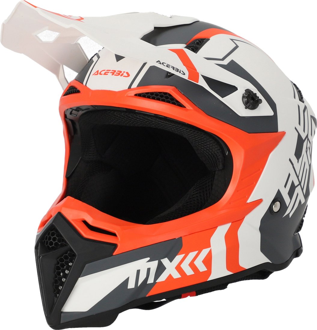 

Мотошлем Acerbis Profile 5 22-06 0025274.229.064 (M, белый/оранжевый)