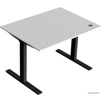 Стол для работы стоя Kulik System E-Desk (кремовый/черный)