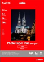 

Фотобумага Canon Photo Paper Plus Semigloss SG-201 A4 260 гм2 20 л (1686B021)