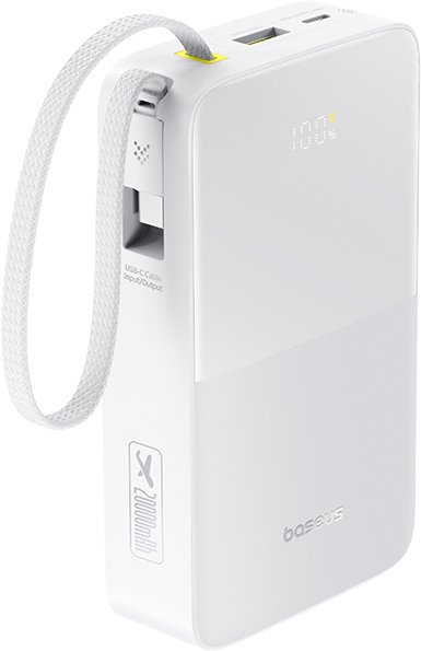 

Внешний аккумулятор Baseus EnerFill FC51 Bipow2 Pro Power Bank 20000mAh (белый)