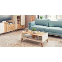 Тумба Неман мебель Сканди МН-036-03 (дуб вотан-белый)