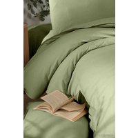 1.5-спальный комплект постельного белья Arya Natural Stone Washed 8680943227263 (зеленый)