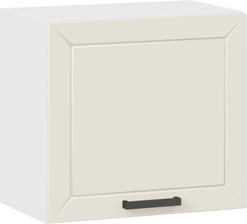 

Шкаф навесной Трия Лорас 1ВВ5Г с одной откидной дверью (белый/холст брюле)